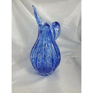 Vintage Murano (?)  Swirl Design Vase c.1960s